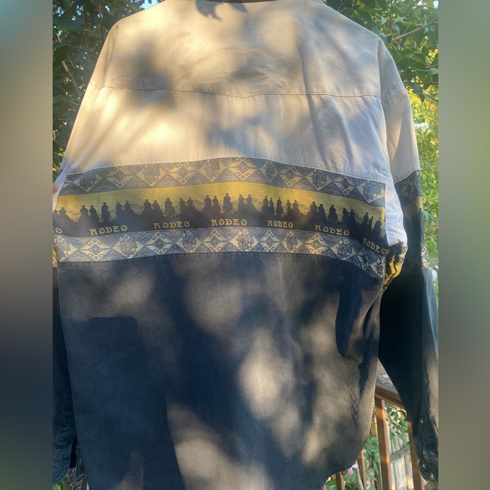 Vintage Rodeo Button-Up Shirt - Picture 5 of 5